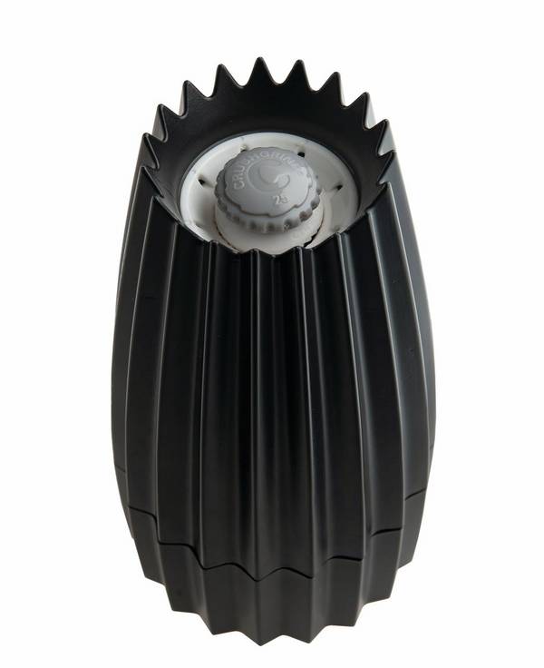 Alessi WAL03 B, Grind WAL03 B - macina sale di design in fusione di alluminio, nero