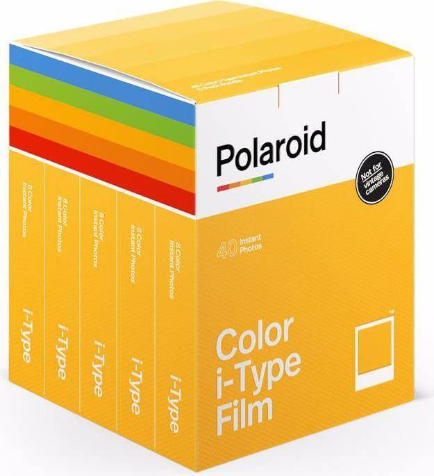 Polaroid 6010 pellicola per istantanee 40 pz 89 x 108 mm (Color film i-Typex40 film pack)-0