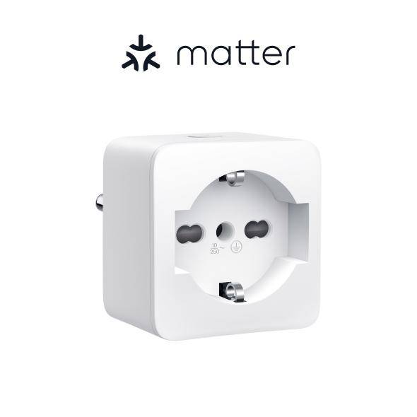 Presa Smart Wi-Fi TP15 con monitorag.consumi-Certific.MATTER-0