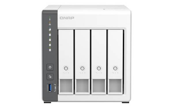 NAS assemblato QNAP TS-433-4G 72TB (4x18TB) con HDD Seagate Exos