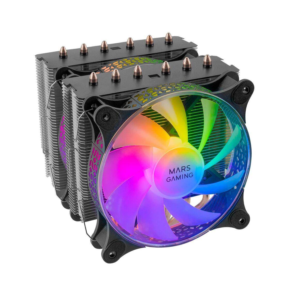 VENTILATEUR POUR PROCESSEUR MARS GAMING MCPU-XT RGB (NOIR)-0