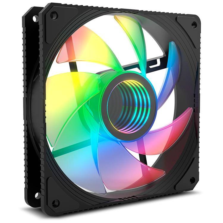 NOX HUMMER M -FAN 120mm Fan - Illustazione Argb in Infinite Mirror - Speed Ã¢â‚¬âEUR¹Ã¢â‚¬âEUR¹1200rpm - Silent-0