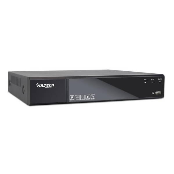 VULTECH UNIVERSAL VIDEO RECORDER IBRIDO 5 IN 1 8CH ANALOGICI + 8 DIGITALI P2P CLOUD 1 HD 8MPX 4K H265 CVBS VS-UVR7008REV