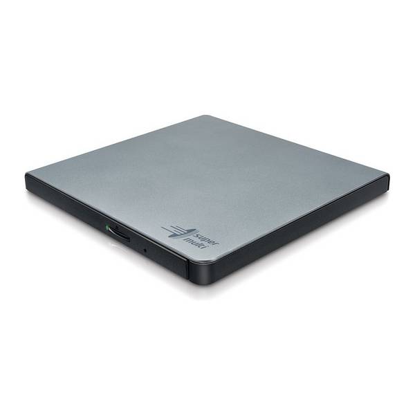 Hitachi-LG Slim Portable DVD-Writer lettore di disco ottico DVD±RW Argento