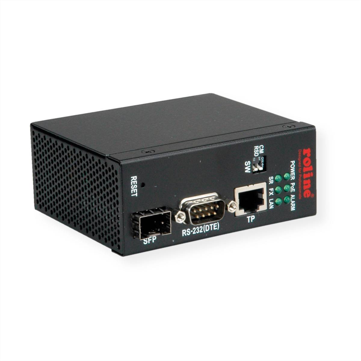 Convertitore industriale ROLINE Ethernet - Seriale RS232, Server seriale-0
