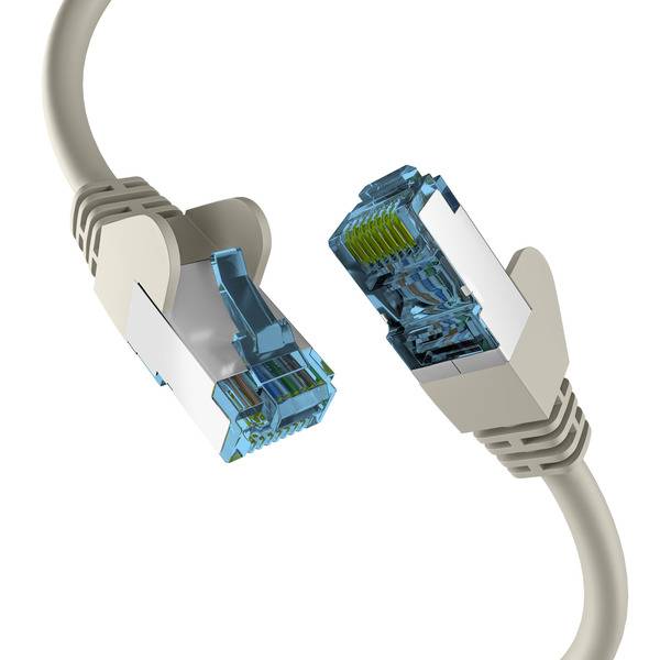 CAVO PATCH RJ45 con CAVO GREZZO CAT7 GRIGIO 25m-0