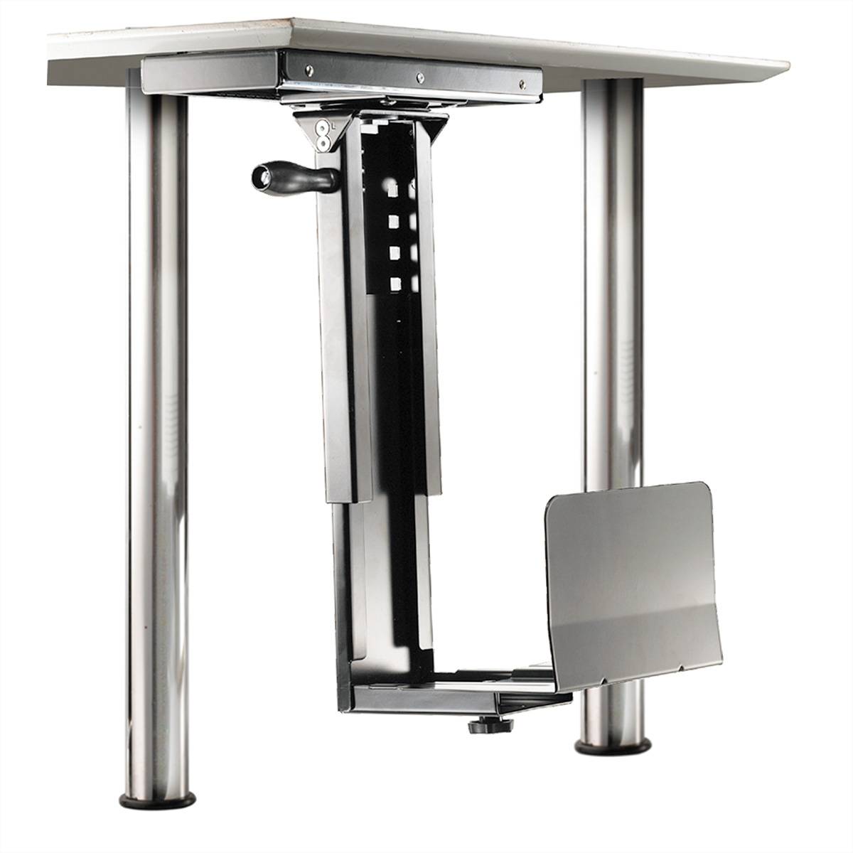 Supporto per PC ROLINE girevole ed estensibile, color argento-0