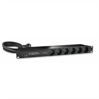 GUDE 8112-4 Expert Power Sequencer 6x contatto di terra con protezione da sovratensione e filtro di rete-0