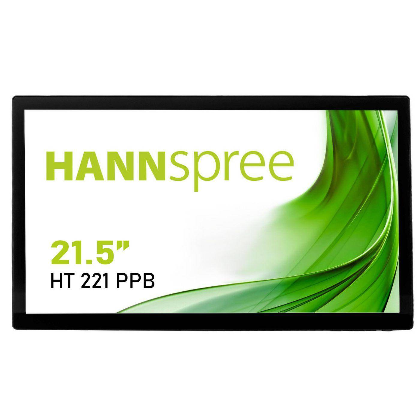 Hannspree HT 221 PPB 54,6 cm (21.5" ) 1920 x 1080 Pixel Multitouch Schwarz [Energieklasse D] (HT221PPB)-0