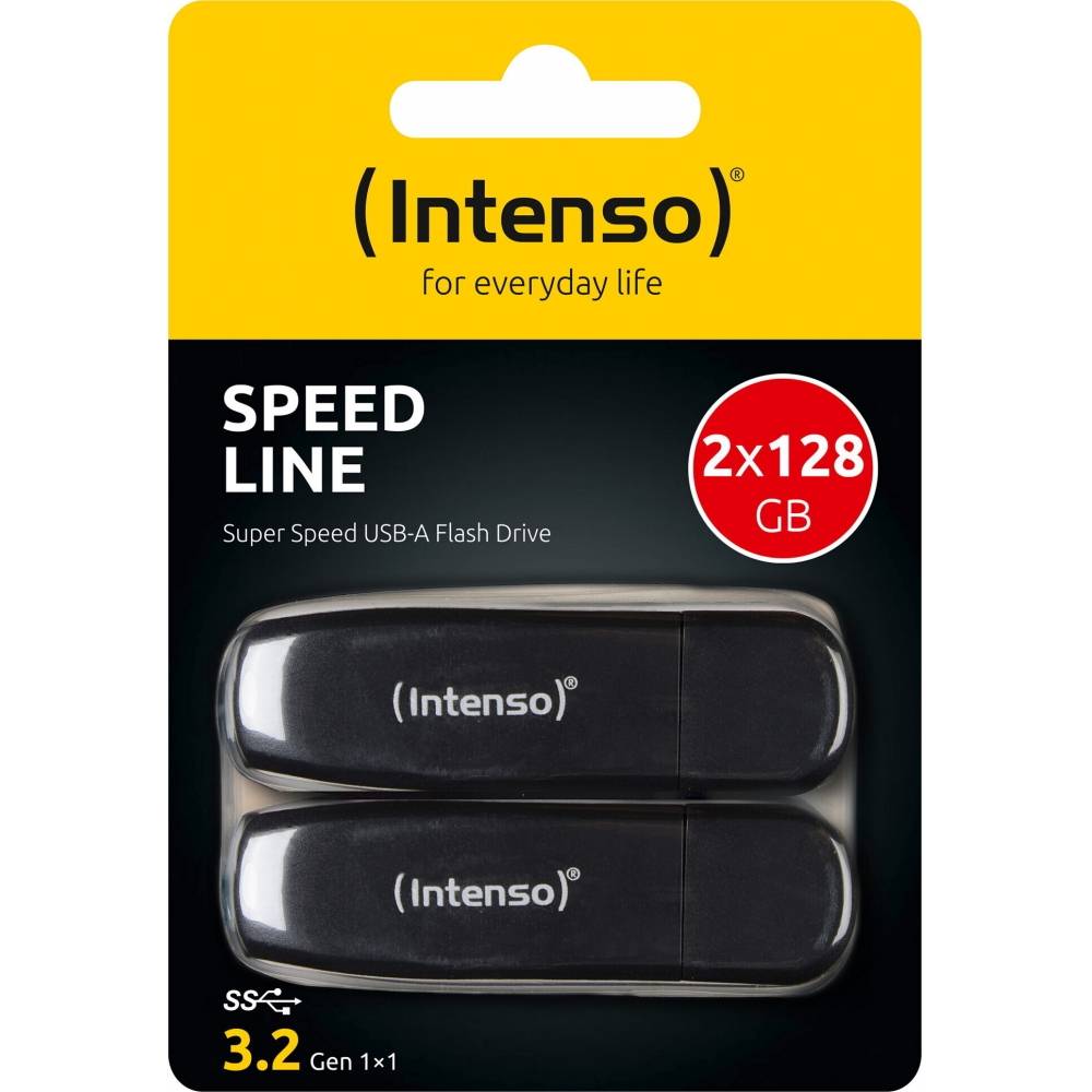 Intenso 3533495 Lápiz USB 3.2 Speed 128GB Pack 2-0