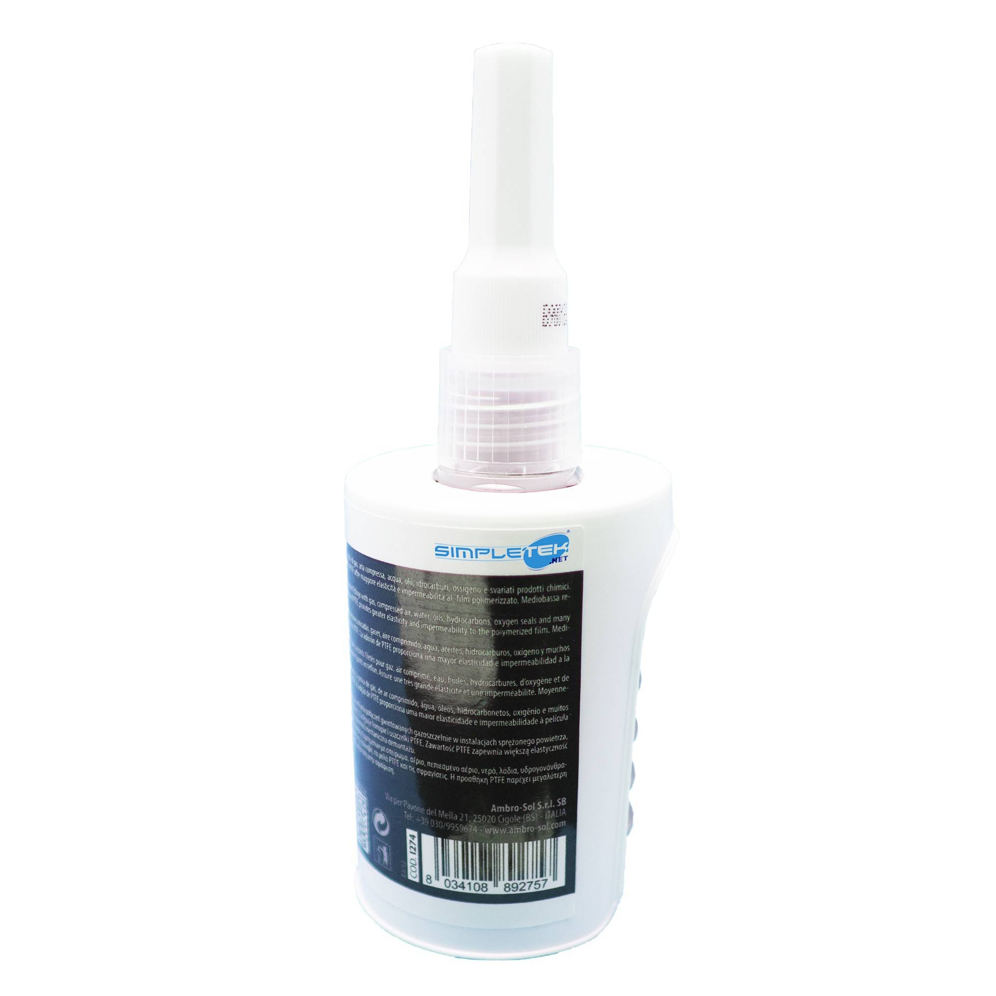 Sigillante H60 Ptfe Bianco 75gr Guarnizione Adesivo Per Filetti Impermeabile-4
