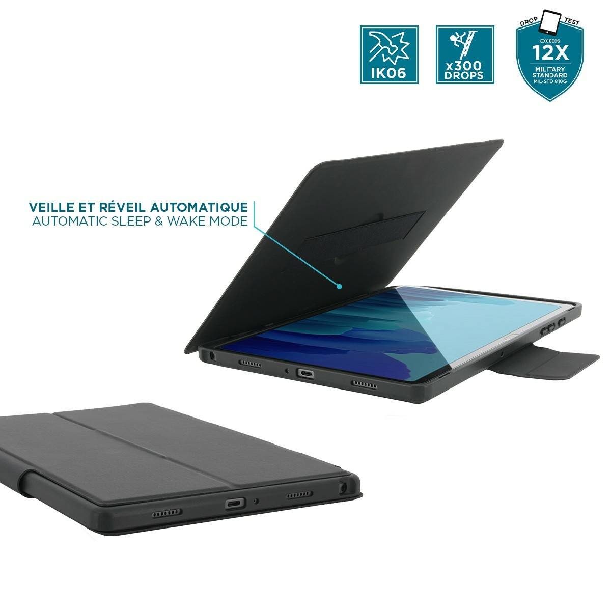 Mobilis 029034 custodia per tablet 27,9 cm [11] Custodia a libro Nero (Mobilis C2 - flipomslag til tablet)-2