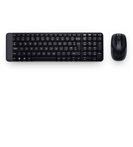 Logitech Wireless Combo MK220 - set tastiera e mouse-1