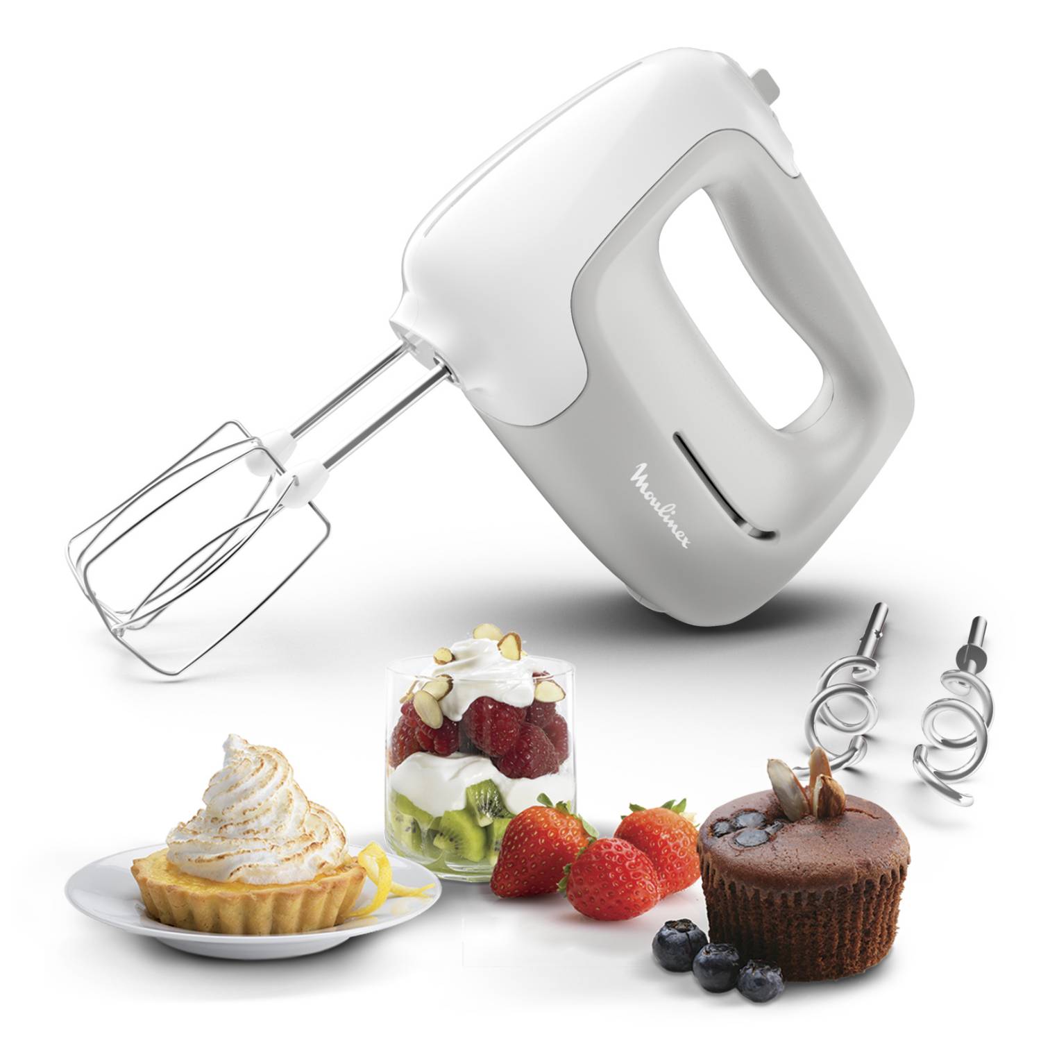 Tefal Prep'Mix HT450B Sbattitore manuale 450 W Bianco-1