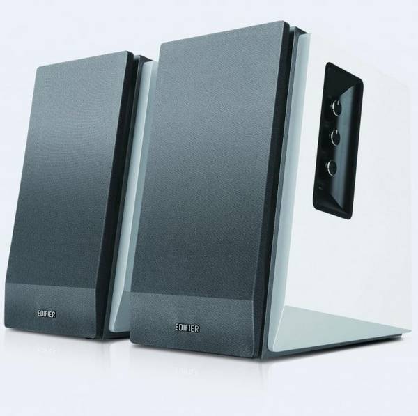EDIFIER Aktivboxen Edifier Studio R1700BT  2.0 weiß/silber Bluetooth