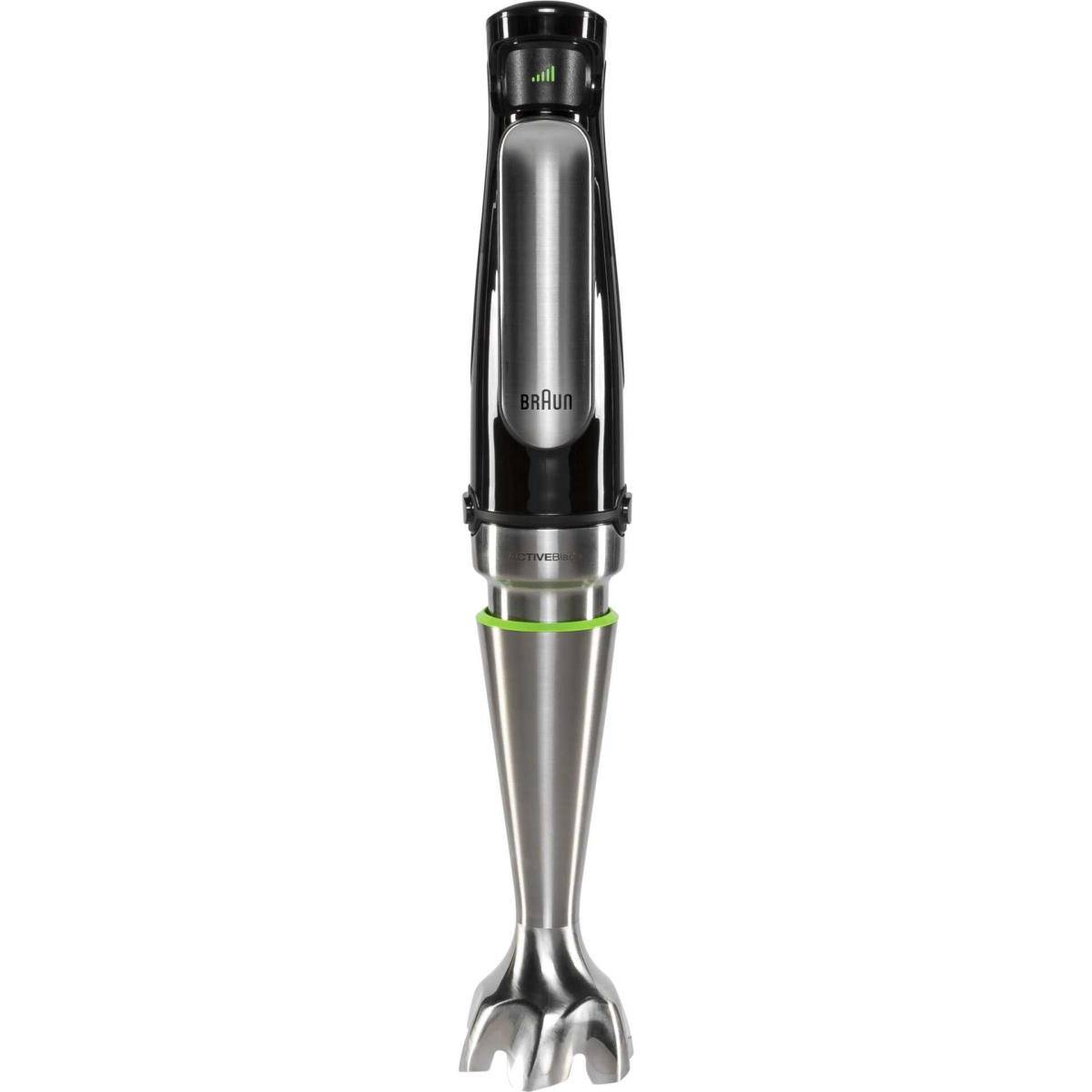 Braun MQ 7025X 0,6 L Frullatore ad immersione 1000 W Nero, Acciaio inossidabile-1