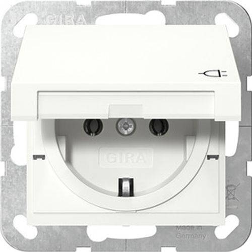GIRA 445403 SCHUKO KD System 55 Reinweiß (445403)-0