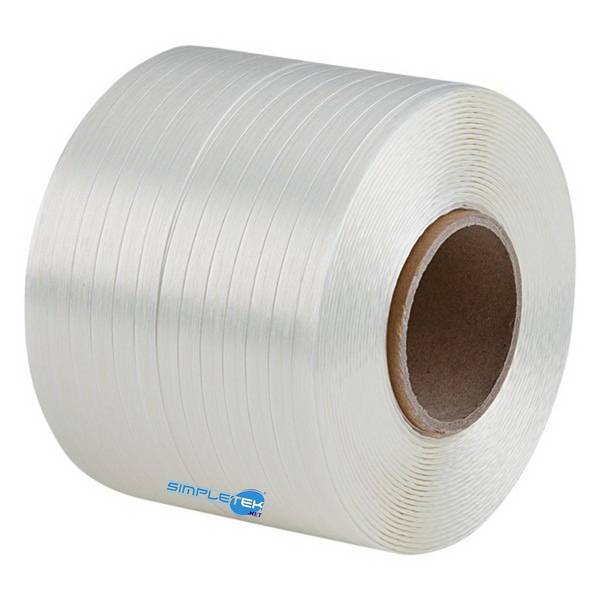 Reggia In Ppl Macchinabile Bianca 12 Mm X 0,6mm 3000mt Diametro Interno 200mm