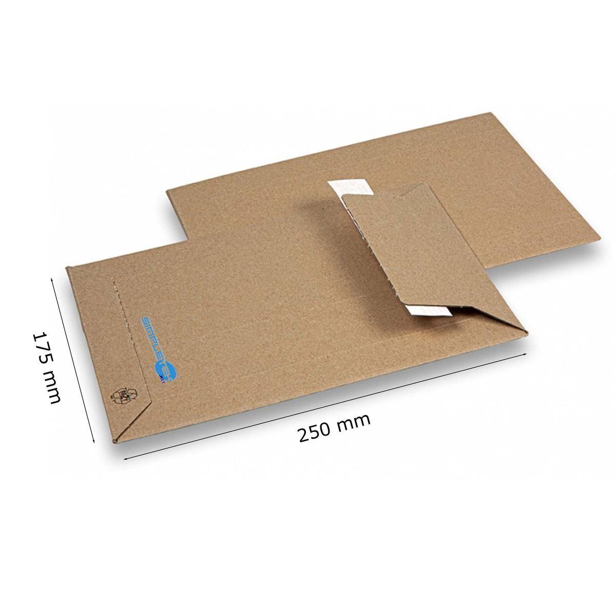 100 X Buste Spedizioni Ecommerce A5 175 X 250mm Adesiva Con Apertura Facilitata-3