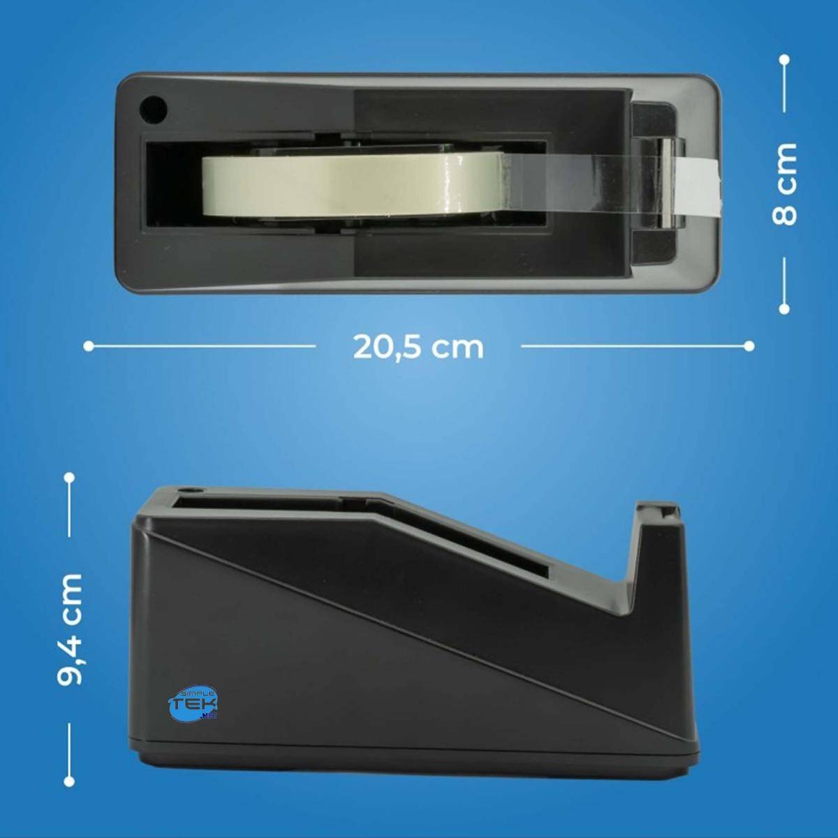 Dispenser Di Nastro Adesivo Da Tavolo Da 1" 3" Supporto 25mm 76mm Antiscivolo-1
