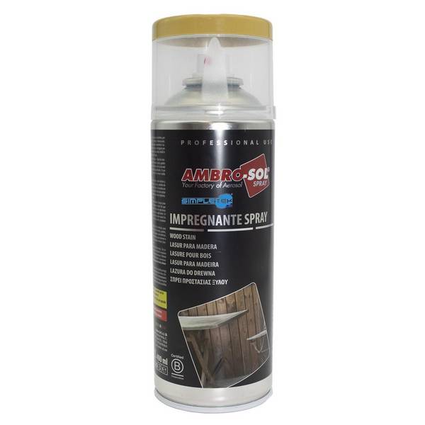 Impregnante Spray Per Legno Rovere Protettivo Infissi Pergole Barche 400ml