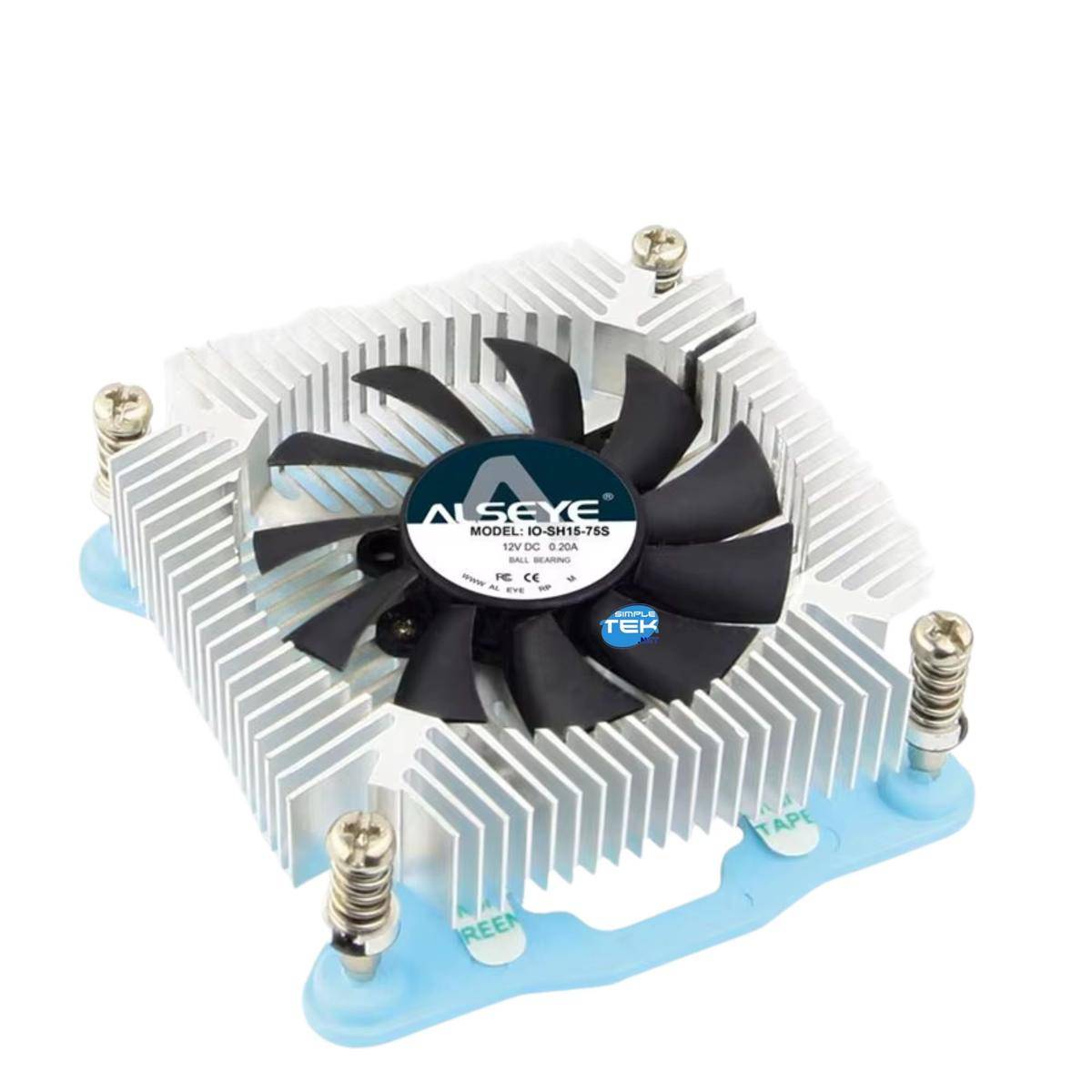 Dissipatore Processore 23mm Low Profile Itx 75w 1200 1151 1150 1155 1156-4