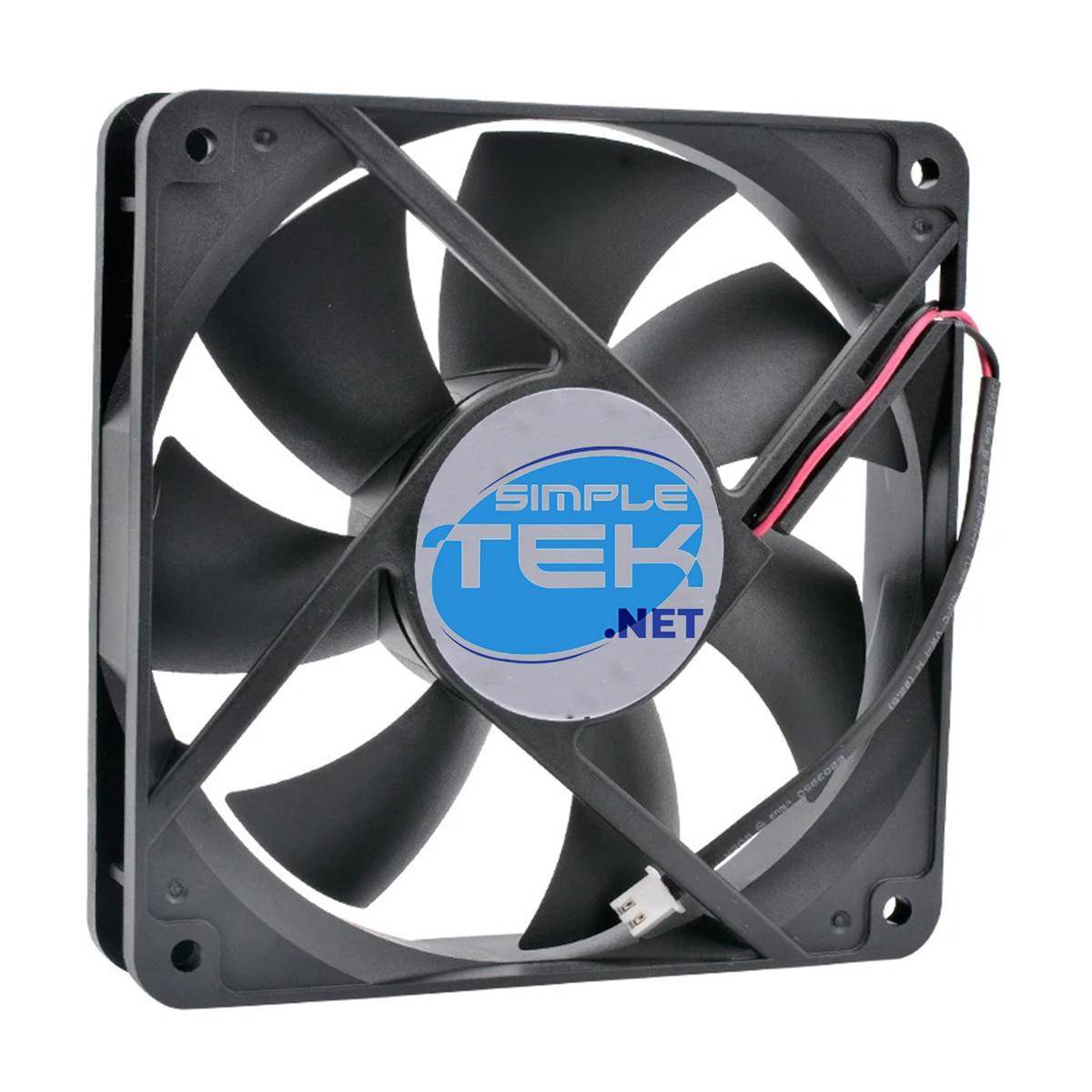 Ventola 120mm 12cm 12v 0.16a 2w Con Connettore Molex Case Cabinet Psu Atx-2