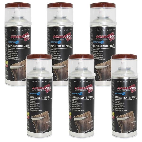 Impregnante Spray Per Legno Teak Protettivo Infissi Pergole Barche 400ml