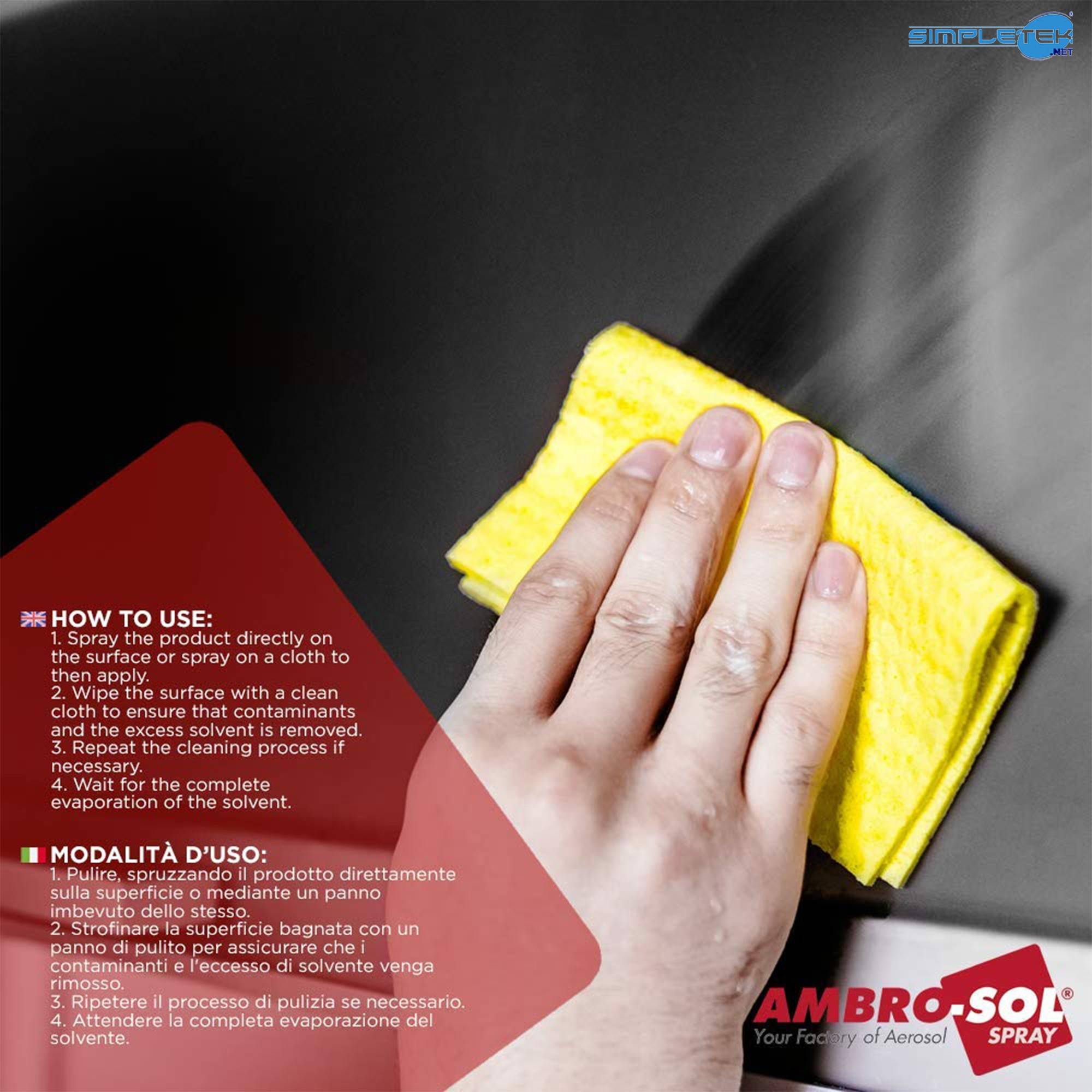 Bomboletta Spray Solvente Pulitore Universale Sgrassante Detergente 400ml-2