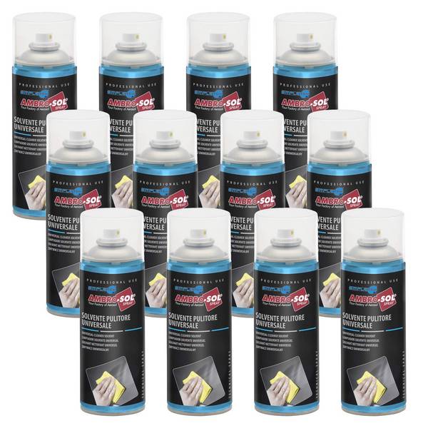 Bomboletta Spray Solvente Pulitore Universale Sgrassante Detergente 400ml