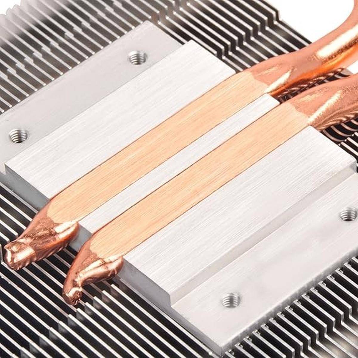 Silverstone Sst-ar05 Dissipatore Low Profile 37mm Lga115x Lga 1156 1155 1150 1151 1200 Am2 Am3 Fm1 Fm2 Am2+ Am3+ 65w-3