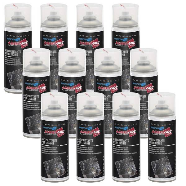 Bomboletta Spray Antislittante Per Cinghie Trasmissione Trapezoidali Piatte