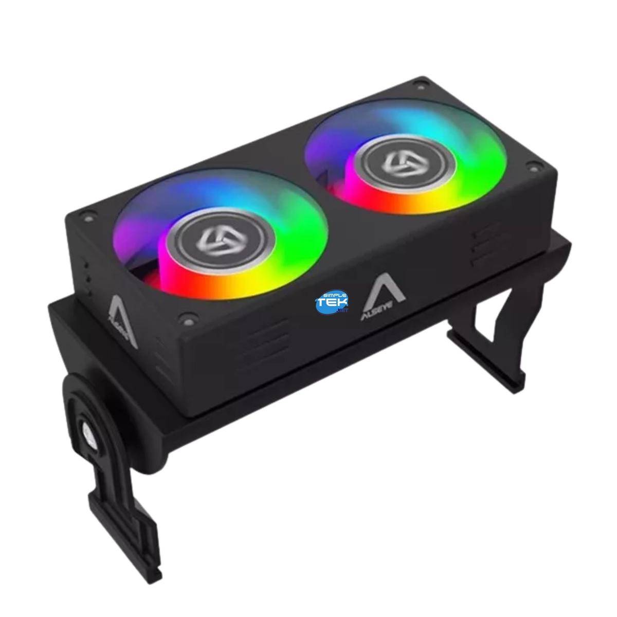 Dissipatore Nero Rgb Per Memorie Banchi Moduli Ram Ddr3 Ddr4 Ddr5 Dimm Ventole-0