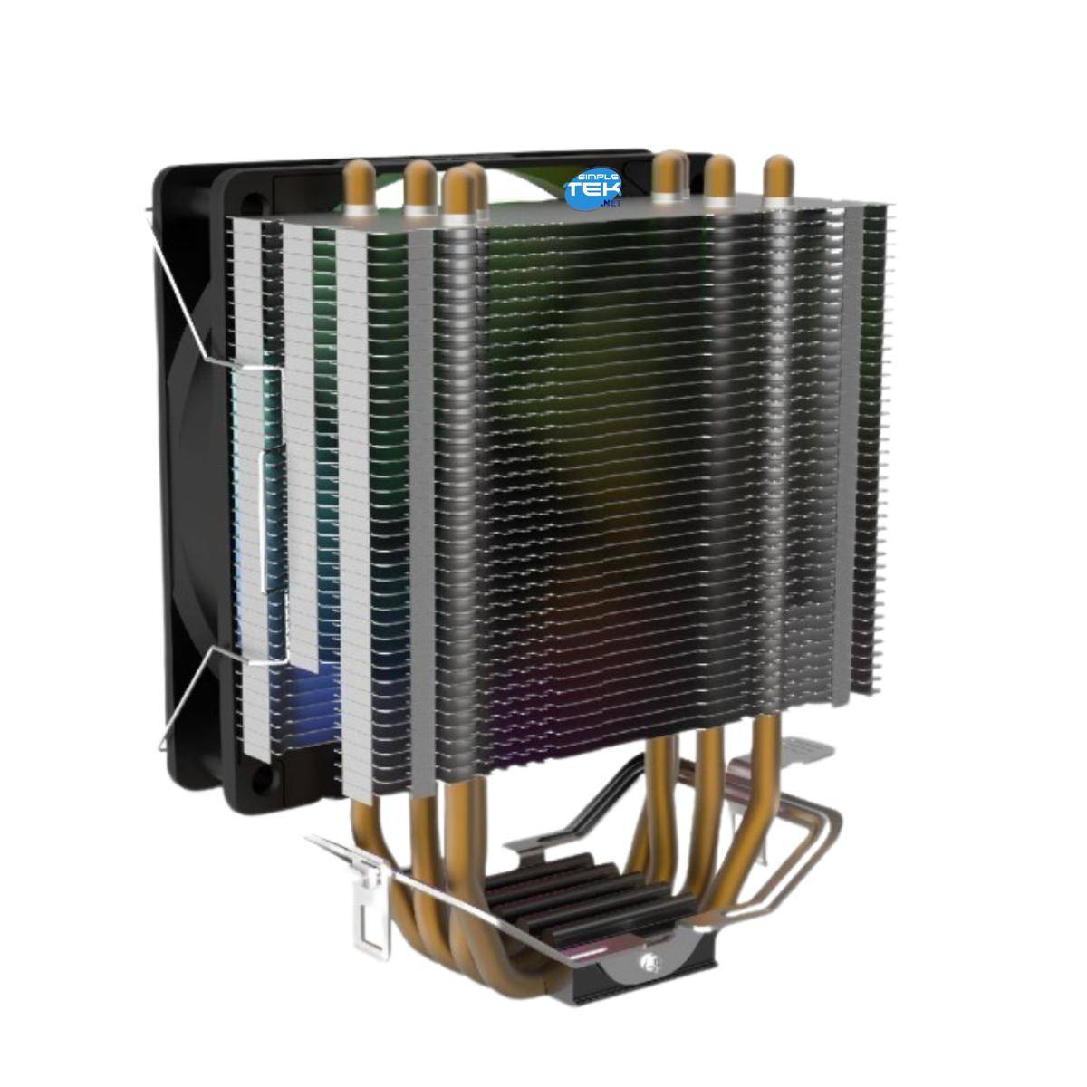 Dissipatore Processore Rgb Lga 1851 1700 Am5 Am4 1200 115x 1151 1366 1150 150w-2