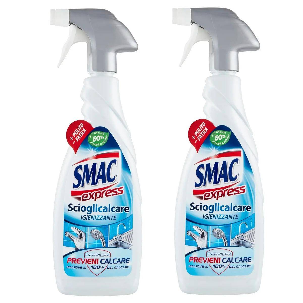 12 X Smac Express Scioglicalacare Spray Igienizzante Anticalcare Previene Calcare-4