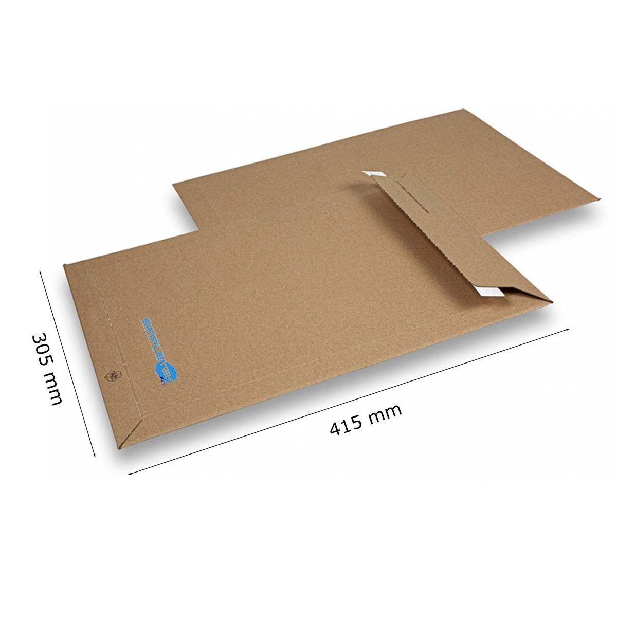 100 X Buste Spedizioni Ecommerce E4 305 X 415mm Adesiva Con Apertura Facilitata-3
