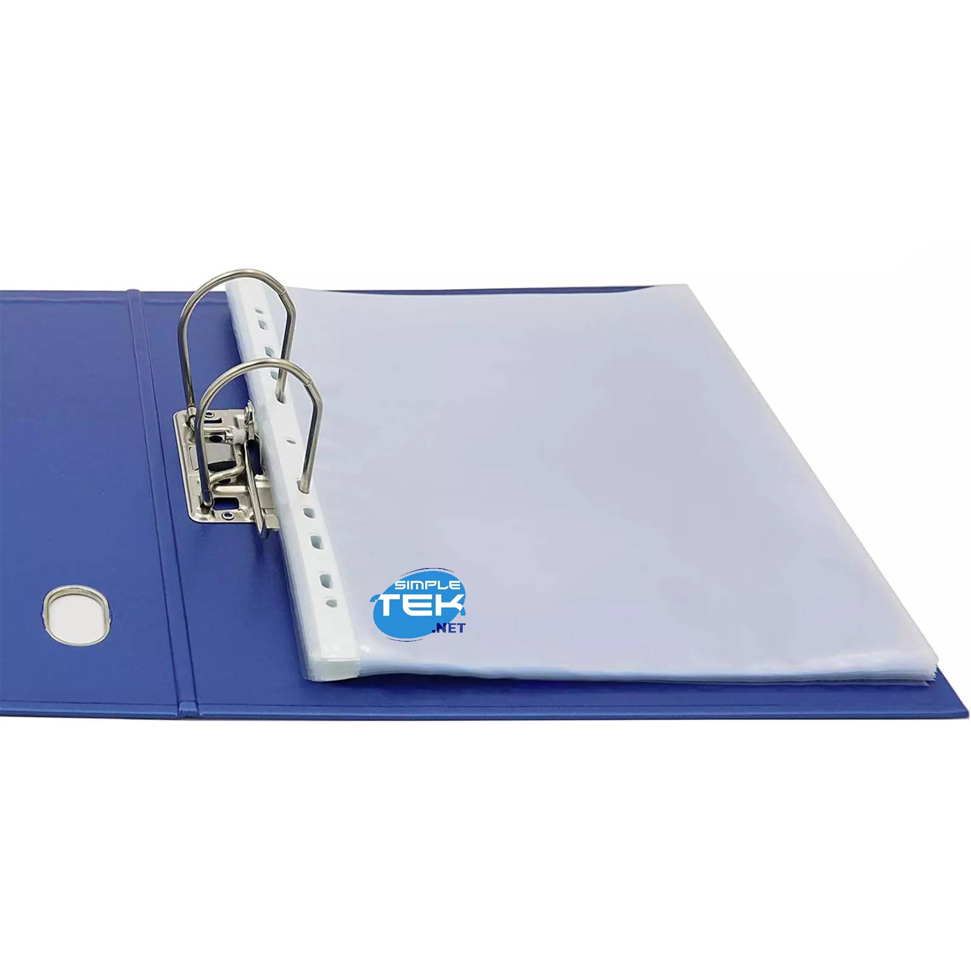 50 X Buste Forate Alto Spessore 22x30 Per Raccoglitori Ad Anelli Documenti-4