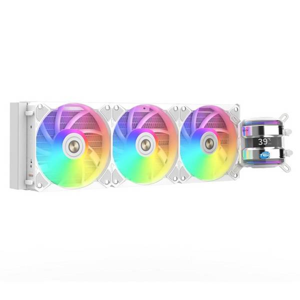 Dissipatore A Liquido Cpu Con Lcd Gaming Rgb 360mm Lga 1851 Am5 1700 1200 Am4