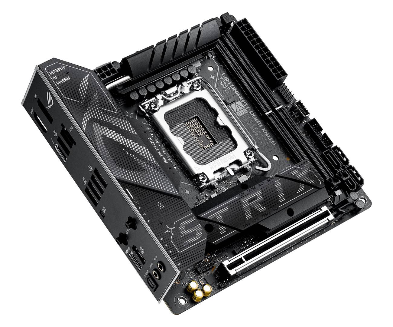 ASUS ROG STRIX B860-I GAMING WIFI Intel B860 LGA 1851 (Socket V1) mini ITX-5