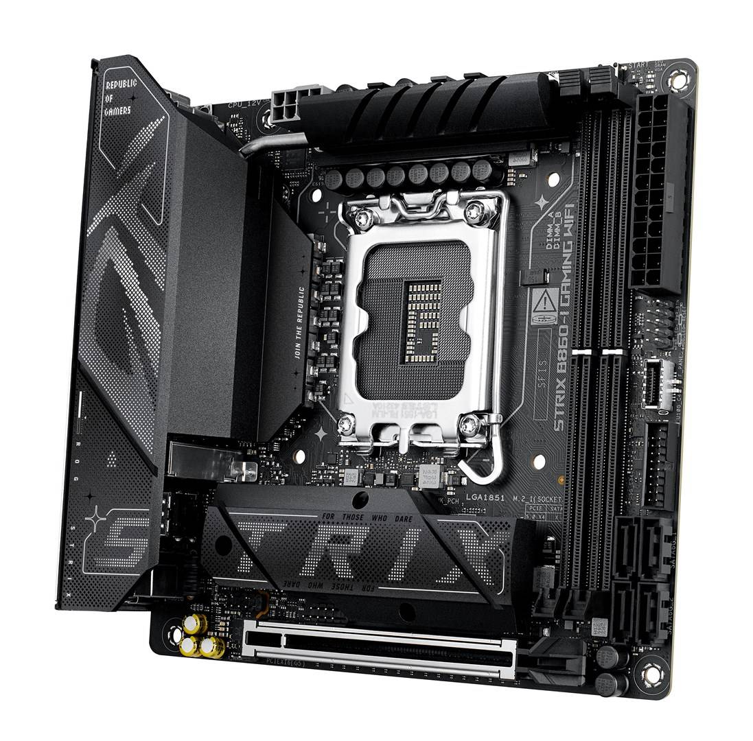 ASUS ROG STRIX B860-I GAMING WIFI Intel B860 LGA 1851 (Socket V1) mini ITX-1