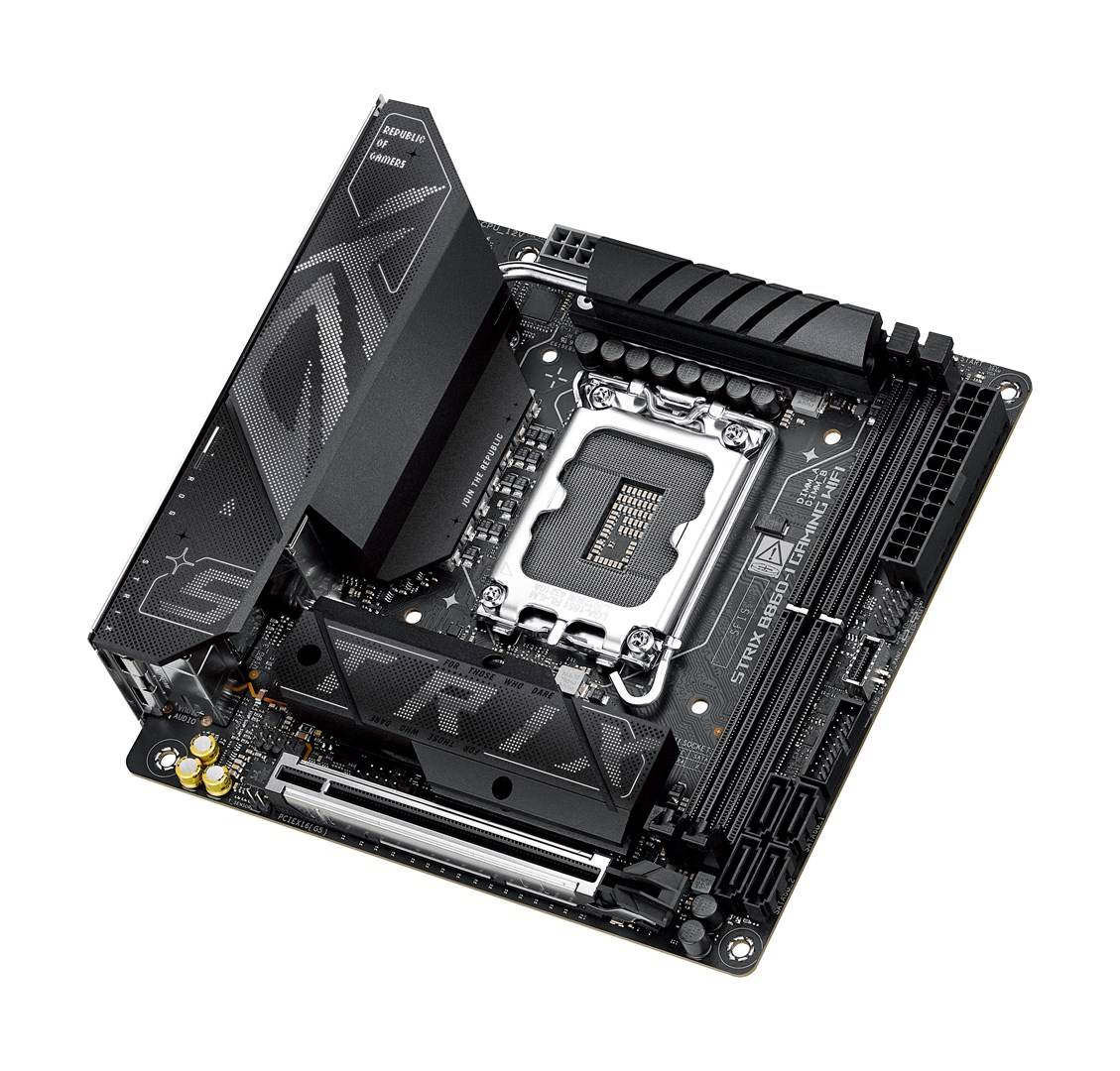ASUS ROG STRIX B860-I GAMING WIFI Intel B860 LGA 1851 (Socket V1) mini ITX-4