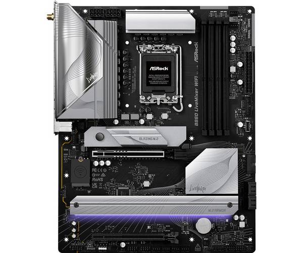 Asrock B860 LiveMixer WiFi Intel B860 LGA 1851 [Socket V1] ATX (Asrock B860 LIVEMIXER WIFI, Intel B860, 1851, ATX, 4 DDR