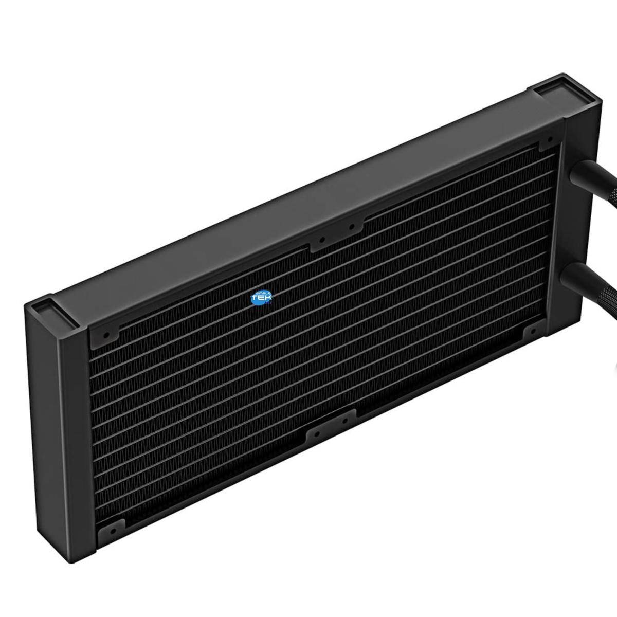 Dissipatore A Liquido Con Lcd Cpu Gaming Rgb 240mm Lga 1700 1366 2066 2011 1200-3