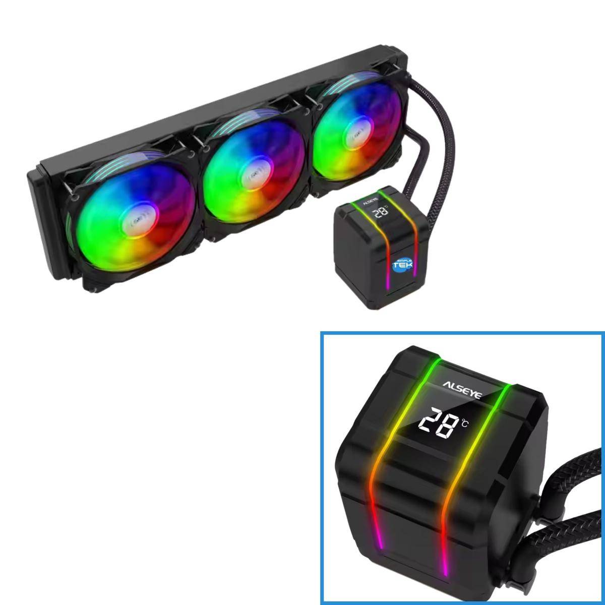 Dissipatore A Liquido 360mm Rgb 280w 1700 775 1150 1151 1366 2066 2011 1200-2
