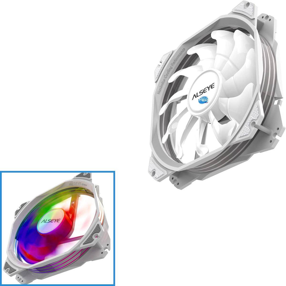 Dissipatore A Liquido Cpu Rgb 120mm Lga 1700 1200 2066 2011 1366 775 1150 1151-3