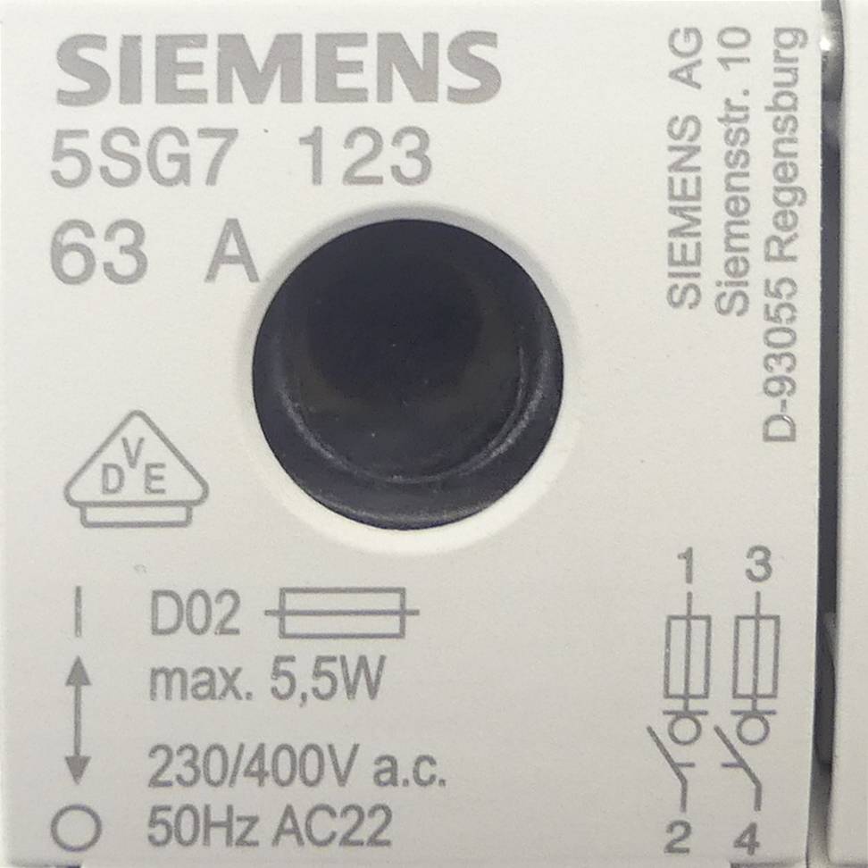Siemens - 5SG7123 - SIEMENS 5SG7123 Produkt-1