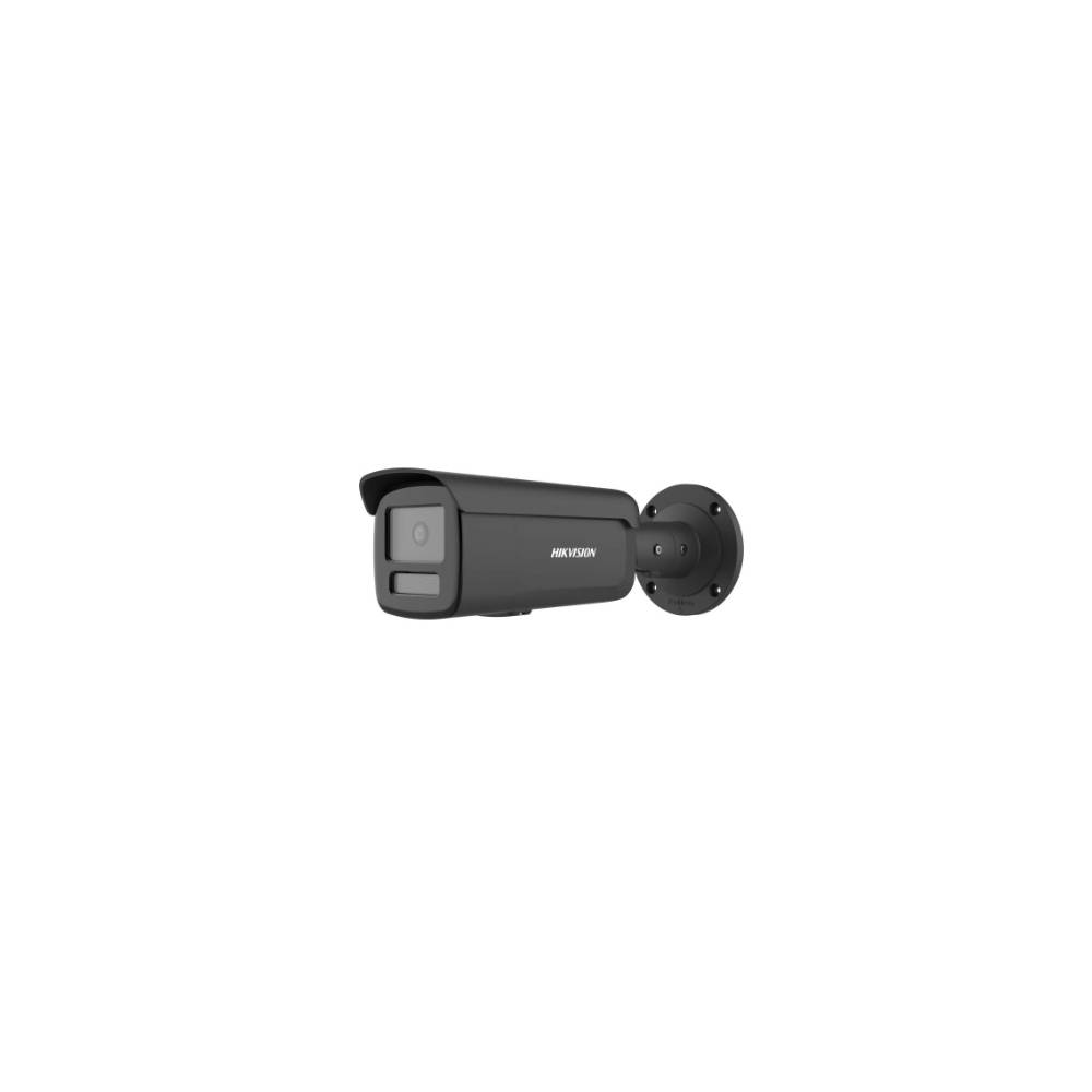 Hikvision DS-2CD2T47G2H-LI(2.8mm)(eF)/BLACK 4 MP Smart Hybrid Light with ColorVu Fixed Bullet Network Camera-0