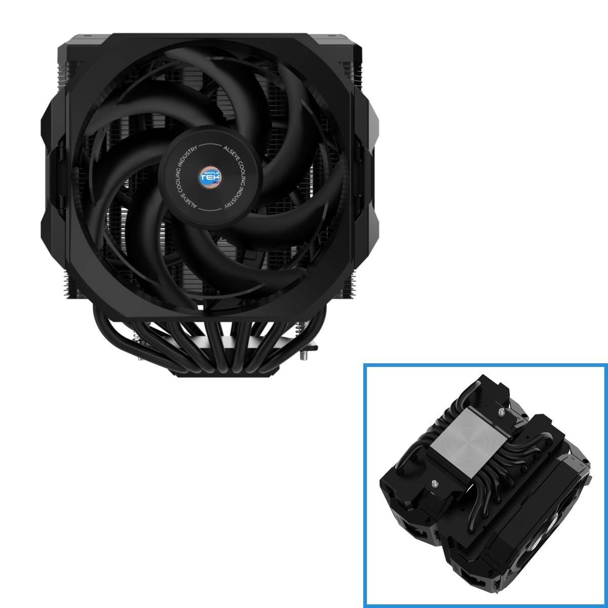 Dissipatore Ad Aria Cpu Gaming Rgb 275w Lga 1700 1200 2011 775 2066 1366 2011-3
