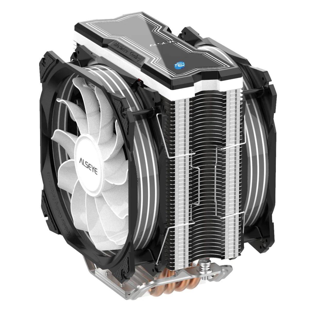 Dissipatore Ad Aria Rgb Gaming Processore Cpu 180w 775 1150 1151 1155 1156 1366-1