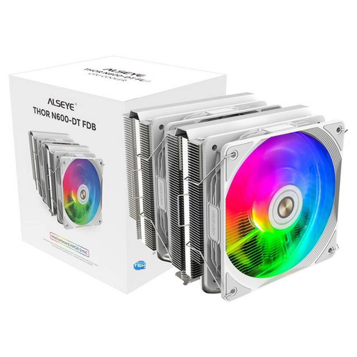 Dissipatore Ad Aria Argb Cpu 240w 1700 1200 115x 1366 2011 2066 Am5 Am4 Am3-4
